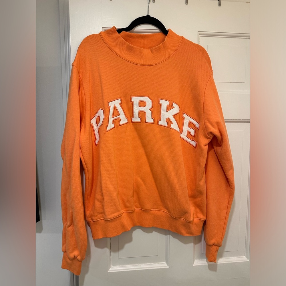 PARKE Heritage Varsity Mockneck Summerland Creamsicle